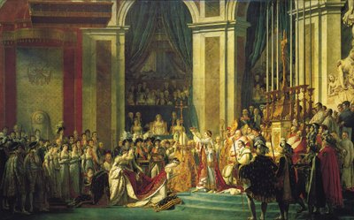 Le couronnement de Napoléon - Jacques Louis David